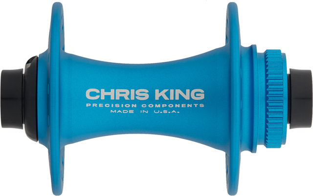 Chris King Buje RD Boost Disc Center Lock - matte turquoise/15 x 110 mm / 32 agujeros