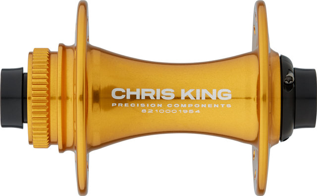 Chris King Buje RD Boost Disc Center Lock - gold/15 x 110 mm / 28 agujeros
