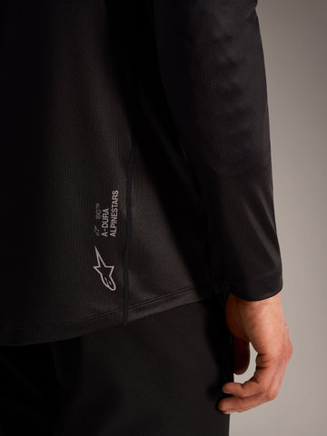 alpinestars A-Dura Ride L/S Trikot - black | S