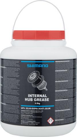 Shimano Nabenlagerfett für Getriebenaben - Auslaufmodell - universal/Dose, 2,5 kg