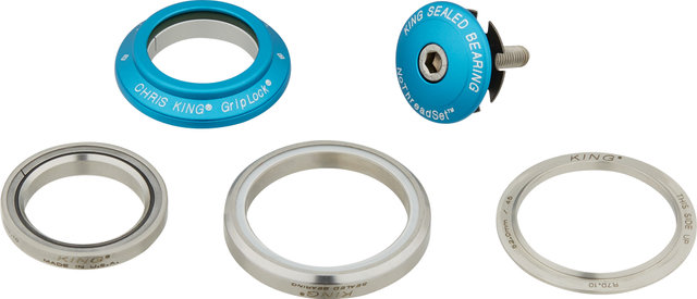 Chris King DropSet 2 IS42/28.6 - IS52/40 GripLock Headset - matte turquoise/IS42/28.6 - IS52/40