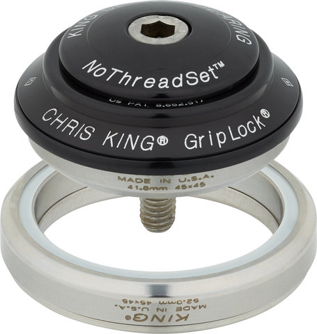Chris King DropSet 2 IS42/28.6 - IS52/40 GripLock Headset - black/IS42/28.6 - IS52/40