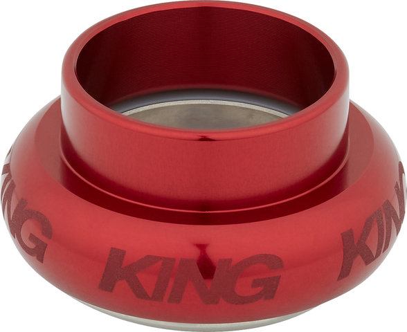 Chris King GripNut Sotto Voce EC30/25,4 - EC30/26 Gewindesteuersatz - red/EC30/25,4 - EC30/26