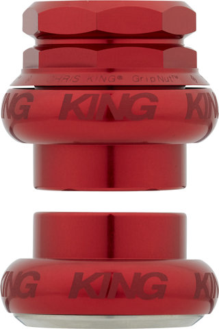 Chris King GripNut Sotto Voce EC30/25,4 - EC30/26 Gewindesteuersatz - red/EC30/25,4 - EC30/26