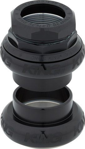 Chris King GripNut Sotto Voce EC30/25.4 - EC30/26 Threaded Headset - black/EC30/25.4 - EC30/26