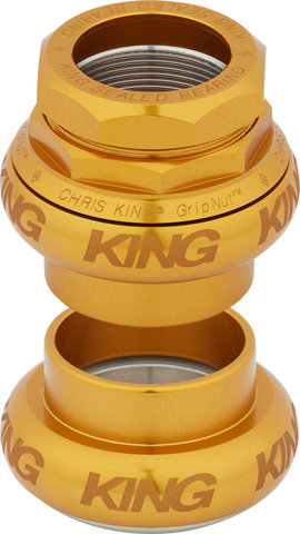 Chris King GripNut Sotto Voce EC30/25.4 - EC30/26 Threaded Headset - gold/EC30/25.4 - EC30/26