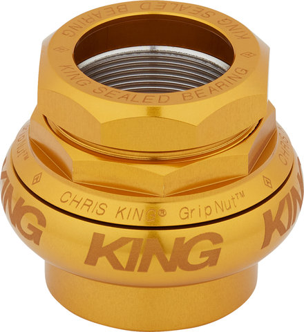 Chris King Juego de dirección roscado GripNut Sotto Voce EC30/25,4 - EC30/26 - gold/EC30/25,4 - EC30/26