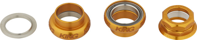 Chris King Jeu de Direction Fileté GripNut Sotto Voce EC30/25,4 - EC30/26 - gold/EC30/25,4 - EC30/26