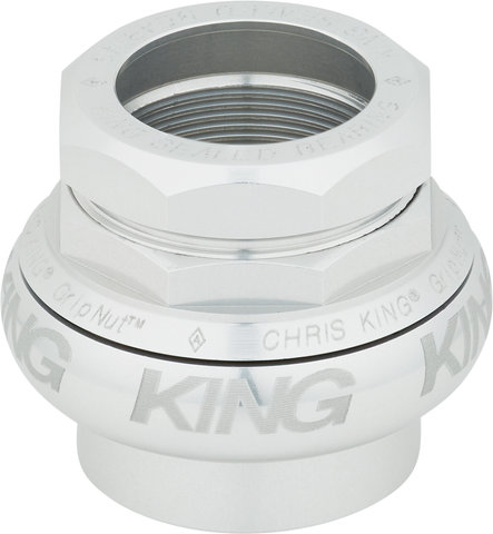 Chris King GripNut Sotto Voce EC30/25.4 - EC30/26 Threaded Headset - silver/EC30/25.4 - EC30/26