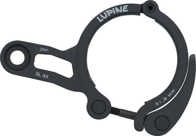 Lupine Attache à Serrage Rapide pour SL AX - noir/31,8 mm