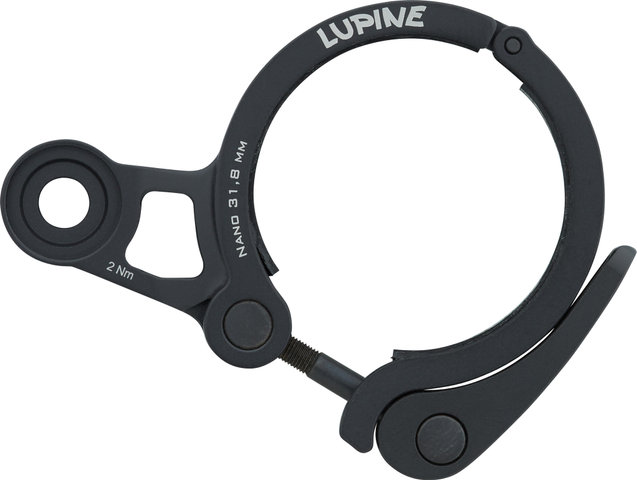 Lupine Attache à Serrage Rapide pour SL Nano - noir/31,8 mm