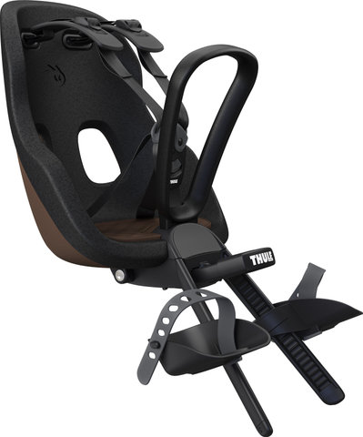 Thule Siège de Vélo pour Enfant Yepp Nexxt 2 Mini pour Tube de Direction - chocolate brown