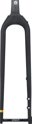 Fourche Rigide U-turn - black mat/1.5 tapered / 12 x 100 mm