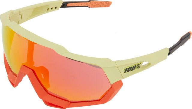 Speedtrap Hiper Sports Glasses 2021 Model - Closeout - soft tact oxyfire/hiper red multilayer mirror