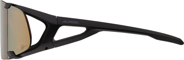 Lunettes de Sport Hawkeye S Q-Lite - black mat/Q-Lite bronce mirror