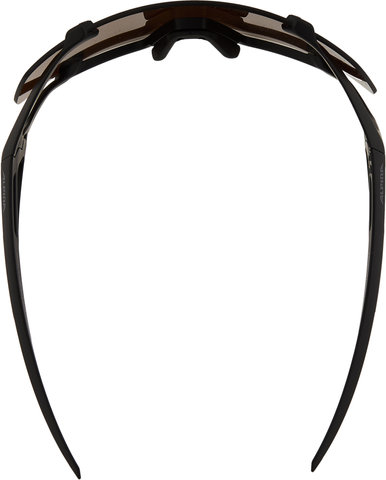 Lunettes de Sport Hawkeye S Q-Lite - black mat/Q-Lite bronce mirror