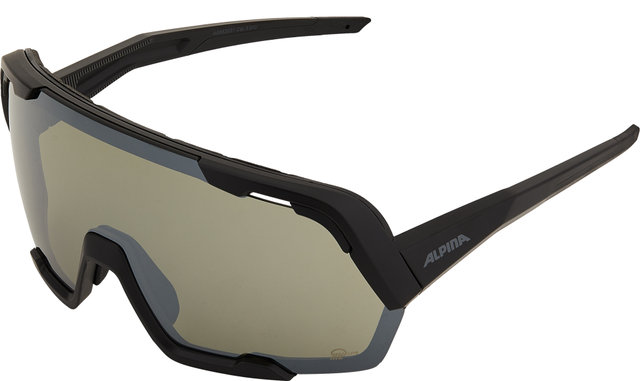 Rocket Bold Q-Lite Sportbrille - black matt/silver mirror