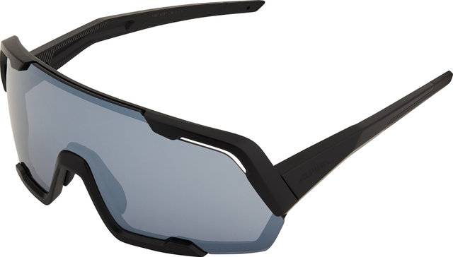 Rocket Sports Glasses - all black matt/black mirror