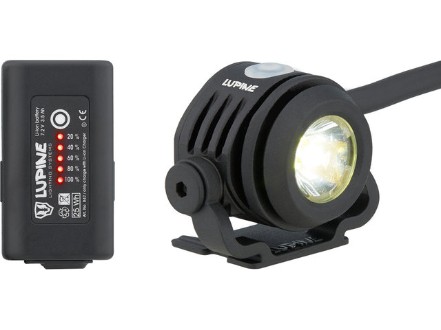 Luz de casco Neo 4 SC LED Modelo 2022 - negro/1000 lúmenes