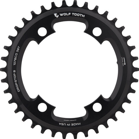 Wolf Tooth Components 107 BCD Chainring for SRAM - black/38 