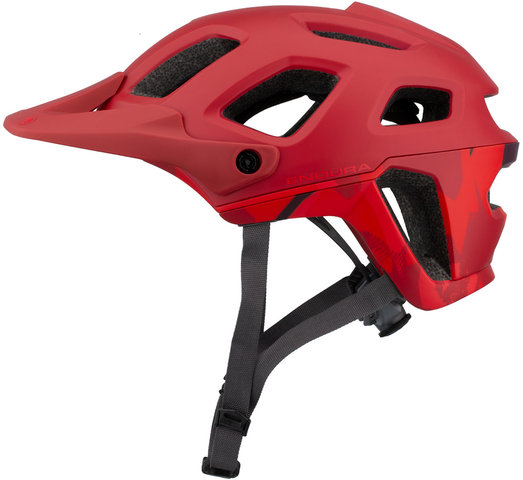 SingleTrack II Helmet - rust red/55 - 59 cm