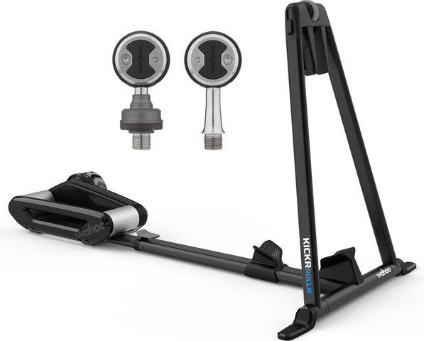 Wahoo Set Home Trainer KICKR ROLLR + POWRLINK Zero Single - black