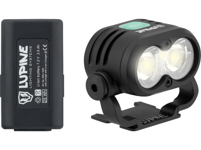 Piko R 4 LED Helmlampe Modell 2022 - schwarz/2100 Lumen