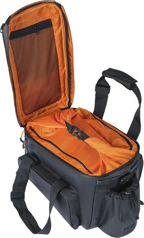 Basil Trunk Bag Miles XL Pro MIK - black-orange gloss/36 l