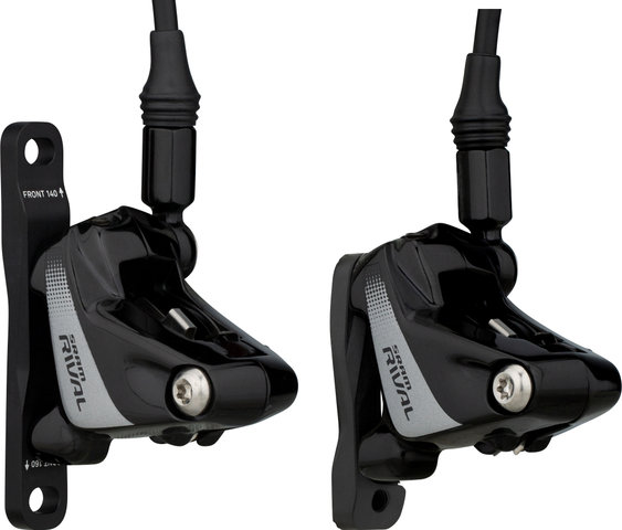 SRAM Set Freins à Disque hydrauliques av+arr Rival 1 FM Leviers DoubleTap® - black/Ensemble/gauche/droite (spécifique)