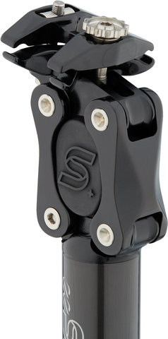 Tige de Selle en Carbone eeSilk+ - black/31,6 mm / 362 mm / SB 12 mm