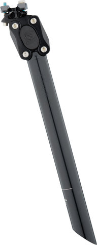 eeSilk+ Sattelstütze - black/31,6 mm / 387 mm / SB 12 mm