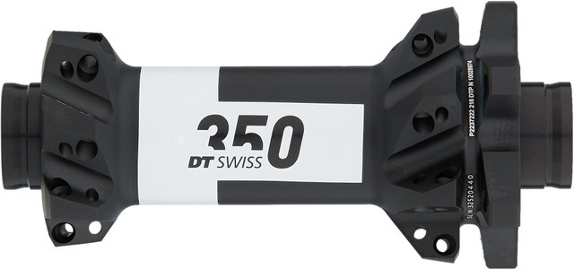 Buje delantero 350 Straightpull MTB Boost Disc 6 agujeros - negro/15 x 110 mm / 28 agujeros