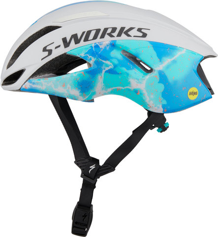 S-Works Evade II MIPS Helmet - dove grey-cobalt-lagoon blue/55 - 59 cm