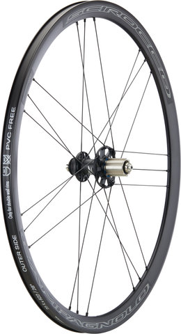 Campagnolo Set de Roues Scirocco DB Disc Center Lock - black/Set de 28" (avant 9x100 + arrière 10x135) Campa