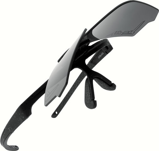 Pit Viper Las Flip-Offs 2.0 Gafas Regulares - blacking out | smoke