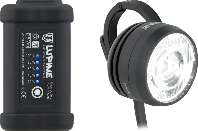 SL Nano AF 4 LED Front Light - StVZO approved - black/1100 lumens