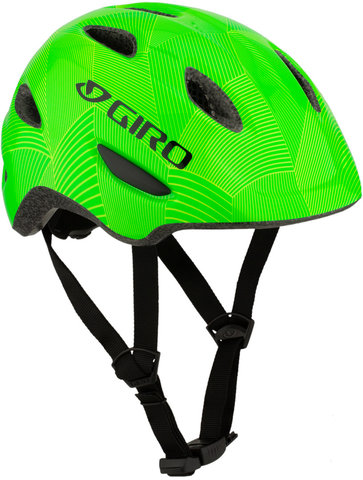 Scamp Kinderhelm - green-lime lines/49 - 53 cm