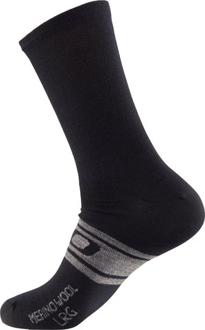 Giro Seasonal Merino Wool Socks - black-charcoal clean/43-45