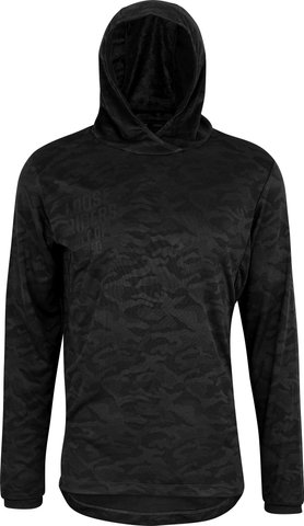 Maillot Hooded LS - black/M