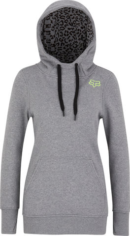 Womens Qualify Fleece Pullover - heather graphite/XS