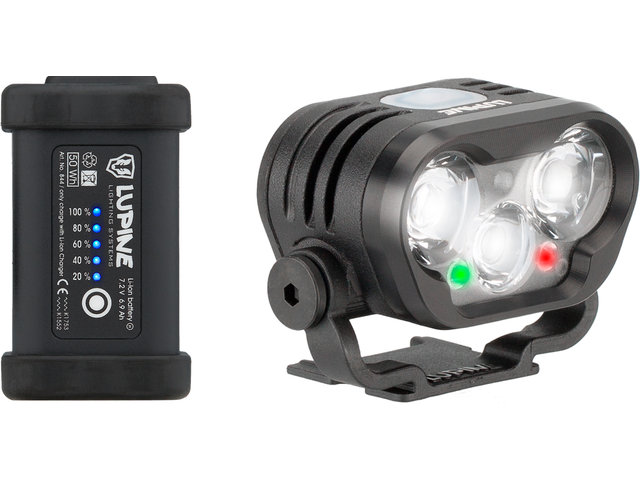 Linterna frontal Blika RX 7 SC LED - negro/2400 lúmenes