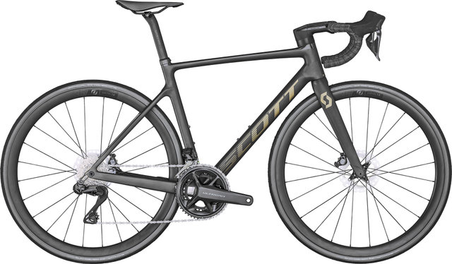 Addict RC 15 Carbon Road Bike - carbon raw-brushed titanium/54 cm