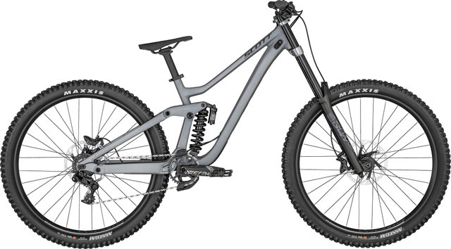 Scott Gambler 920 Mountainbike - matt cool raw alloy-dark smoke brush/L