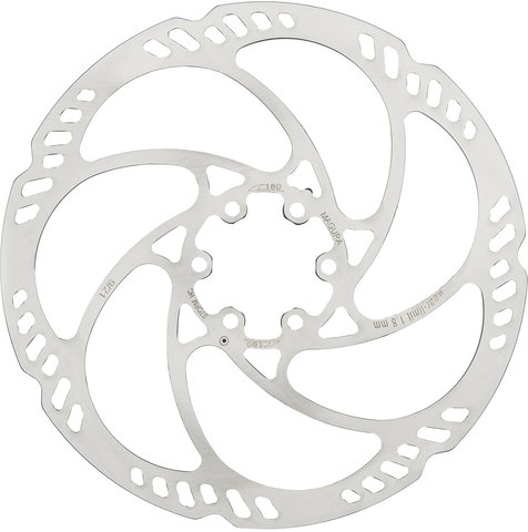 Storm HC 6-bolt Brake Rotor - silver/180 mm
