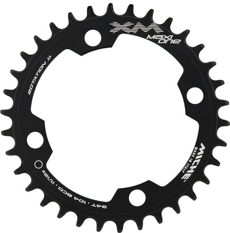 Kettenblatt XM MAXI ONE - schwarz/34 Zähne
