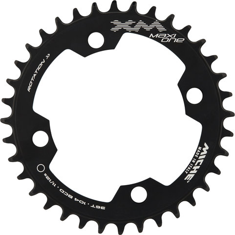 Kettenblatt XM MAXI ONE - schwarz/36 Zähne