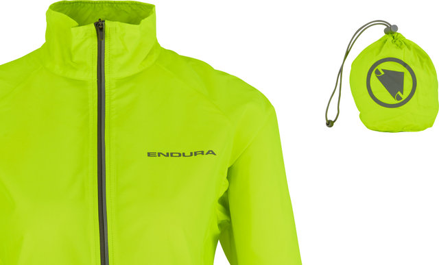 Endura Pakajak Damen Jacke - high-viz yellow/S