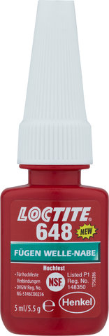 Loctite Compuesto retenedor de alta resistencia 648 - universal/5 ml