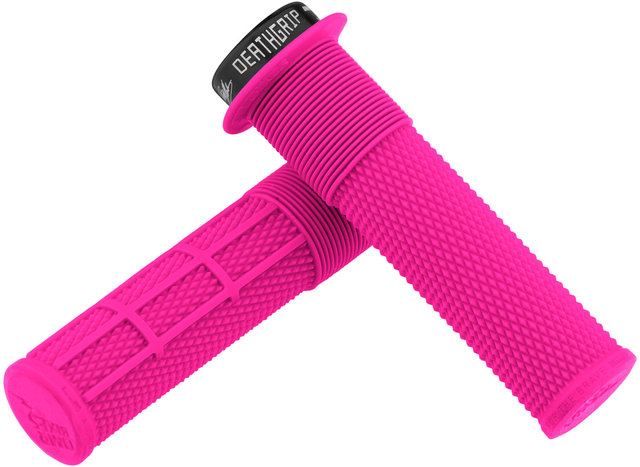 Brendog Death Grip Lock On Handlebar Grips - pink/S