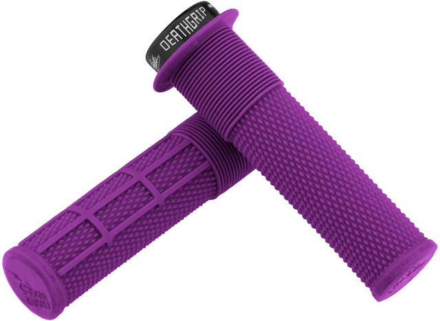 Brendog Death Grip Lock On Handlebar Grips - purple/S